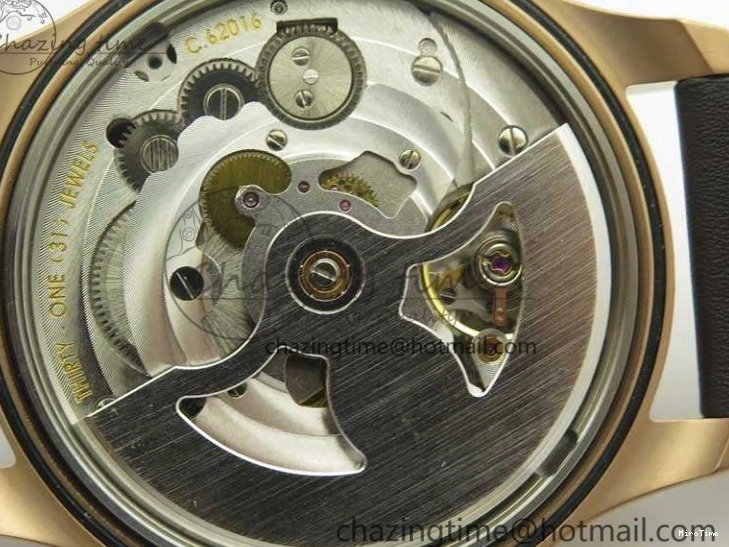 MIROTIME 0823 Big Pilot IW510301 Satin-Polished RG YLF Best Edition Black Dial On Leather Strap A Flexible 7222